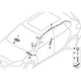 Oryginał BMW - 72127329052