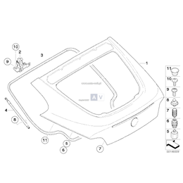 Śruba Torx z podkładką - 41610390003