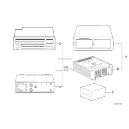 RADIO BAV.C PROFESS.RECEIVER RDS - 65128357041