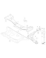 Reinforcement plate - 51717893609