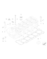 Pasuje tylko do cylindra 6-10, Element łączący - 11127832685