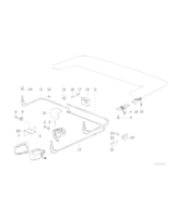 Siłownik pokrywy składanego dachu - 67118362050
