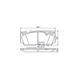 KLOCKI HAM. BMW P. 3/4/5/6 3,0-4,4 12-