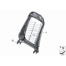 Oryginał BMW - 52107366340