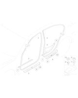 Listwa progu przednia lewa - 51477014605