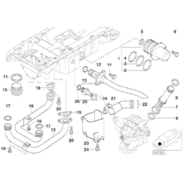 Oryginał BMW - 11137830086