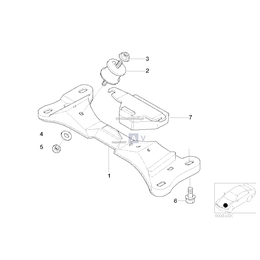 Rubber mounting - 22322282340