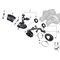 Przewód powietrza odma cyl 1-4 BMW E70 E71 X5 X6 M - 13717848151