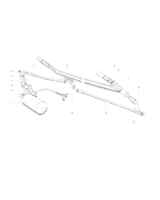 Łożysko osi wycieraczki - 61618744114