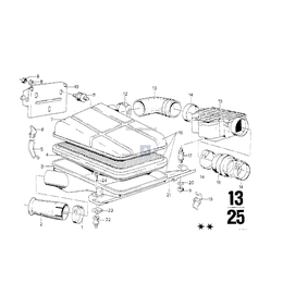 Filtr powietrza - 13711260633