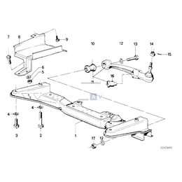 Rubber mounting - 31121123037