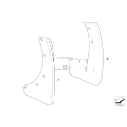 Oryginał BMW - 82160416163