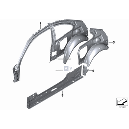 Oryginał BMW - 41007342096