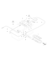 Kabel plus akumulatora - 61129217017