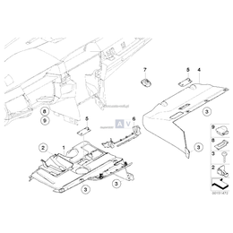 Obudowa dźwigni nożnych - 51456985274