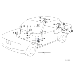 Oryginał BMW - 61121381718