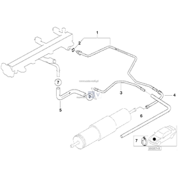 O-Ring BMW E34 E36 E46 Z3 316 318 518 M43 - 13531247953