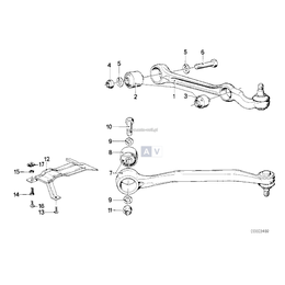 Rubber mounting - 31121127385