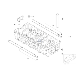 ROCKER ARM AXLE-INTAKE - 11331485832