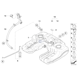 Oryginał BMW - 16117164257