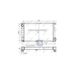 CHŁODNICA BMW E36 318TDS 95-