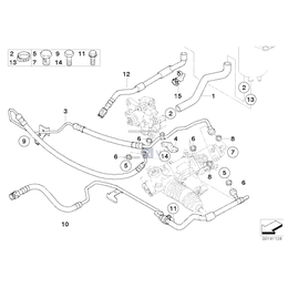 Przewód powrotny chłodnicy - 32416782255