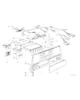 Część obudowy tylna - 64111368481
