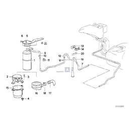 Przewód odpowietrzający - 16131179606
