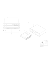 Magazynek CD BMW 6 CD Changer P - 65128355885