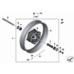 Tuleja dystansowa zewn. - 36317653136
