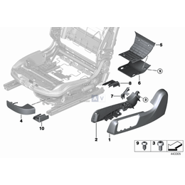 Oryginał BMW - 52107340016