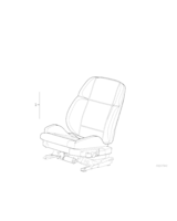 Fotel sportowy, materiał, lewy - 52109069115