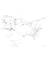 Elektr.siłownik szyby tylny lewy - 51351868191