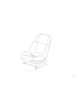Fotel sportowy, materiał, lewy - 52109066029