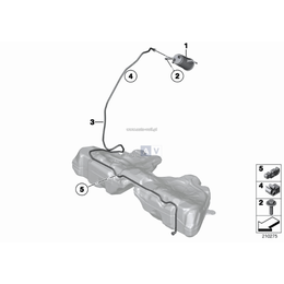 Oryginał BMW - 16137216603