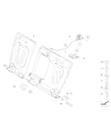 Panel sterowania, prawy - 52207151370