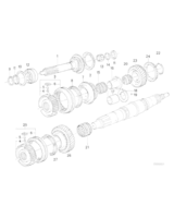 Łożysko igiełkowe - 23221224185
