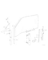 Prowadnica szyby - 51321844037