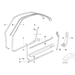 Listwa progu lewa - 51478117289