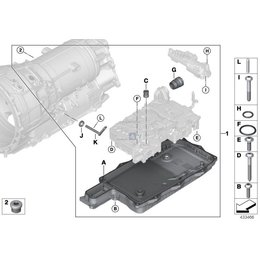 Oryginał BMW - 24508632190