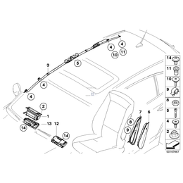 Oryginał BMW - 72122991555