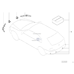 Oryginał BMW - 61120010135