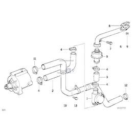 Dla samochodów z Silnik niskoprężny, Uszczelka - 11721318467