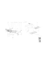 Odbłyśnik prawy - 51135480107