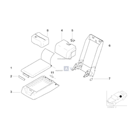 Podłokietnik, górna część, materiał - 52208253922