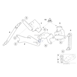 Łącznik kątowy przedni - 31126762296