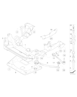 Śruba Torx z podkładką - 31103412850