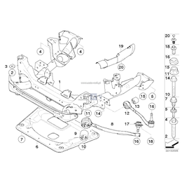 Śruba Torx z podkładką - 31103412850