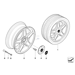Oryginał BMW - 36136771001