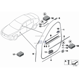 Oryginał BMW - 51717271593